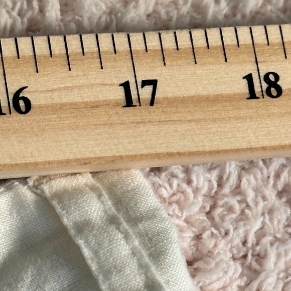 Ganesh Mens White Linen Trouser Pants Size 34 Classic Summer Utility Preppy NWT - Picture 9 of 12